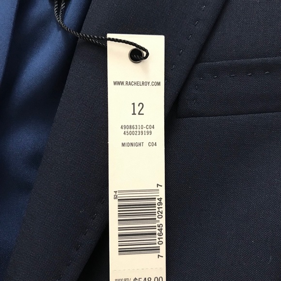 Rachel Roy navy blazer - Picture 4 of 5